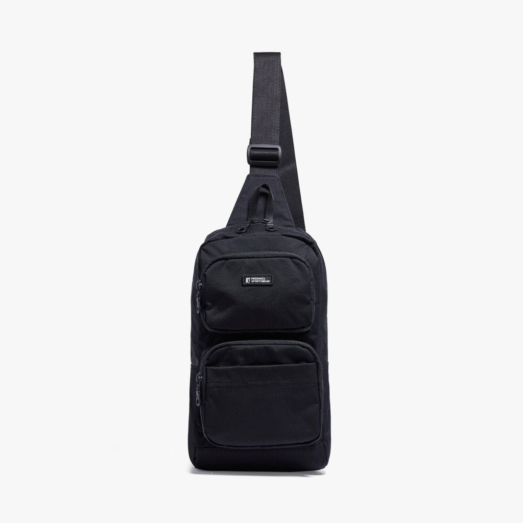 2POCKET SLING BAG 中性 直立式雙口袋斜背包