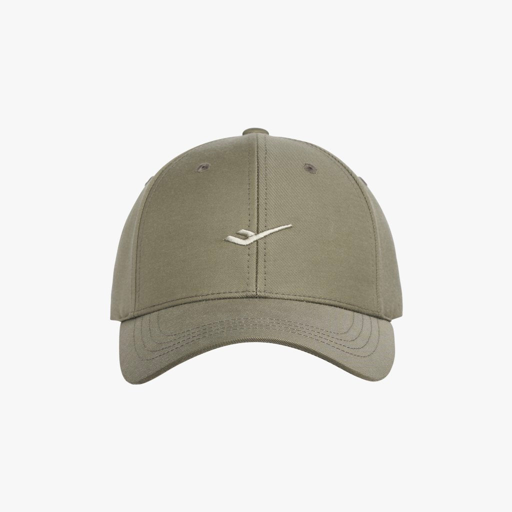 PERFORMANCE ESSENTIAL BALL CAP 中性 百搭運動帽-卡其色(棒球帽/LOGO/吸濕排汗)