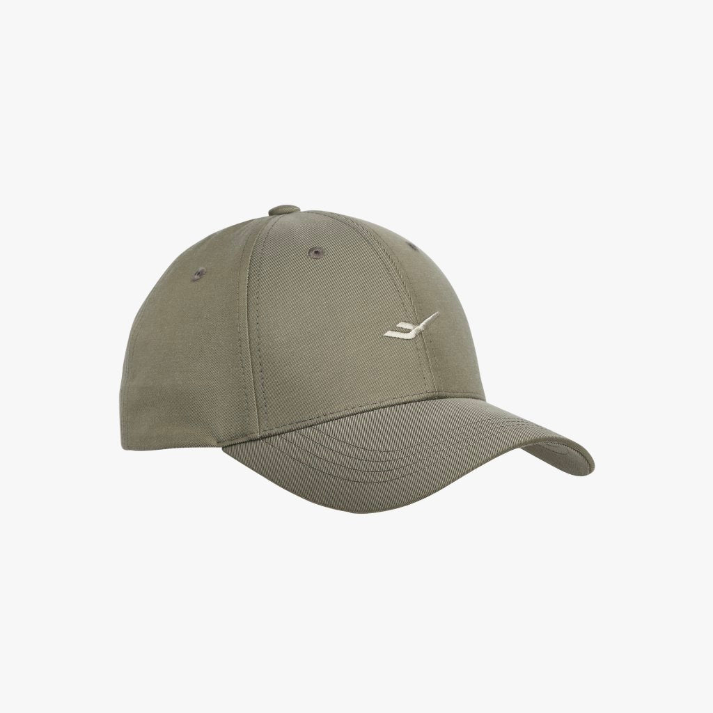 PERFORMANCE ESSENTIAL BALL CAP 中性 百搭運動帽-卡其色(棒球帽/LOGO/吸濕排汗)