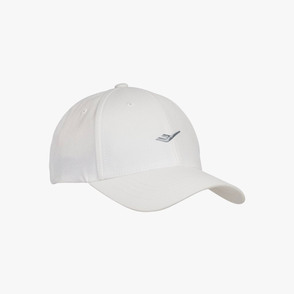 PERFORMANCE ESSENTIAL BALL CAP 中性 百搭運動帽-白色(棒球帽/LOGO/吸濕排汗)