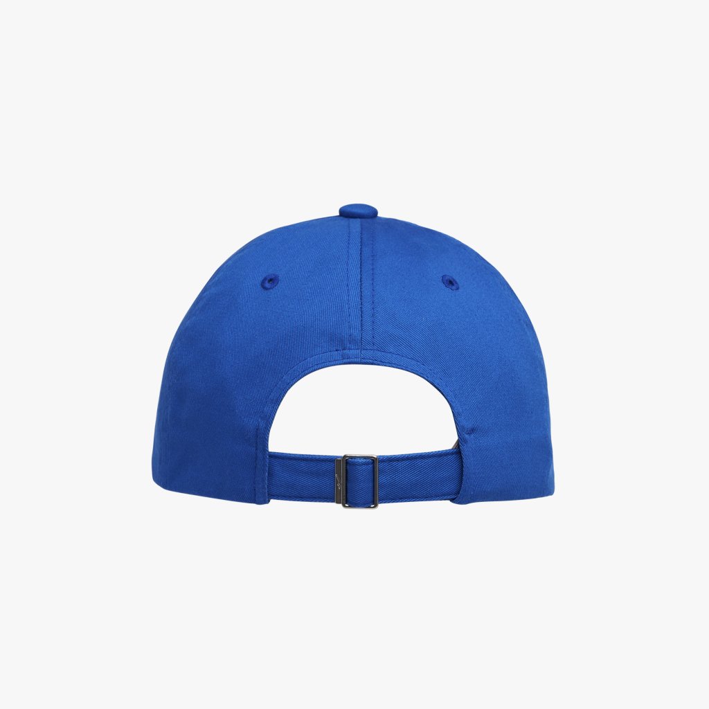 PERFORMANCE ESSENTIAL BALL CAP 中性 百搭運動帽-藍色(棒球帽/LOGO/吸濕排汗)