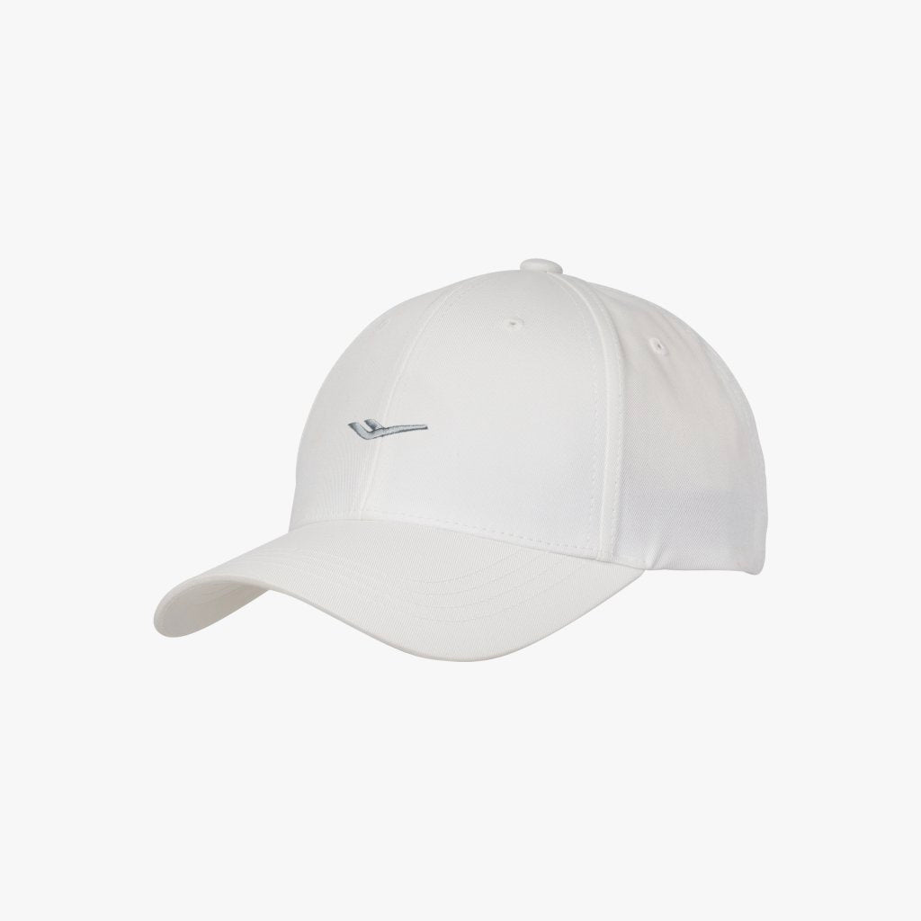 PERFORMANCE ESSENTIAL BALL CAP 中性 百搭運動帽-白色(棒球帽/LOGO/吸濕排汗)